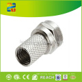 High Quality Coaxial Cable Connector RG6 Compression F Connector